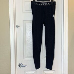 GYMKING Seamless Vital Leggings Black Size Large